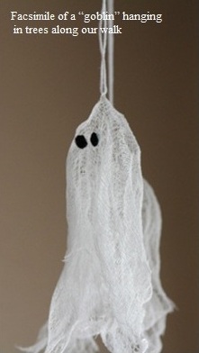 Halloween goblin decoration